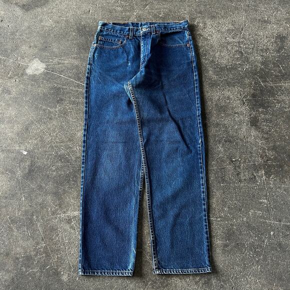 Levi's Other - Vintage Levi's 550 32x30 Blue Jeans Pants Dark Relaxed Faded Denim Tag 34x30